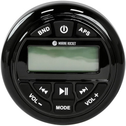 Морская магнитола MRH-833 серебристый ободок Marine Rocket (MRH833S)